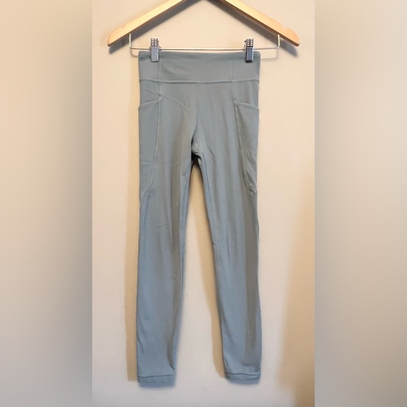 Athleta Other - Athleta Girl Sage Green High Rise Stash Your Treasures Leggings Size M (8-10)